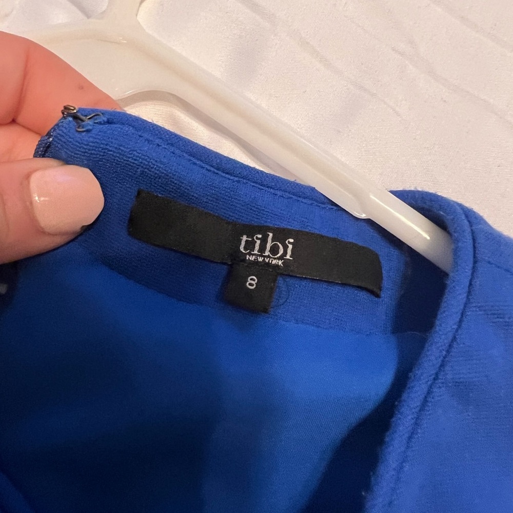 Beautiful NWOT Tibi Royal Blue dress.